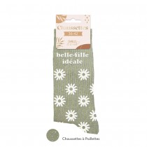 PAIRE DE CHAUSSETTES PAILLETTES BELLE-FILLE FEMME