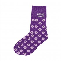 PAIRE DE CHAUSSETTES PAILLETTES CASSE-PIED FEMME