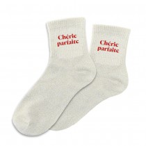 PAIRE DE CHAUSSETTES PAILLETTES CHÉRIE FEMME