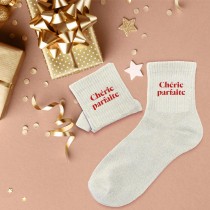 PAIRE DE CHAUSSETTES PAILLETTES CHÉRIE FEMME