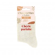 PAIRE DE CHAUSSETTES PAILLETTES CHÉRIE FEMME
