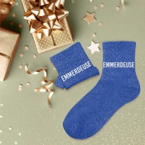 PAIRE DE CHAUSSETTES PAILLETTES EMMERDEUSE FEMME