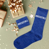PAIRE DE CHAUSSETTES PAILLETTES IRRESISTIBLE FEMME