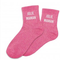 PAIRE DE CHAUSSETTES PAILLETTES JOLIE MAMAN FEMME