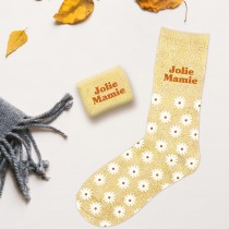 PAIRE DE CHAUSSETTES PAILLETTES JOLIE MAMIE FEMME