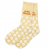 PAIRE DE CHAUSSETTES PAILLETTES JOLIE MAMIE FEMME