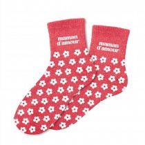 PAIRE DE CHAUSSETTES PAILLETTES MAMAN AMOUR FEMME