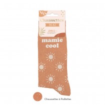 PAIRE DE CHAUSSETTES PAILLETTES MAMIE COOL FEMME