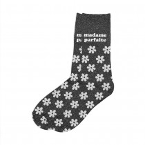 PAIRE DE CHAUSSETTES PAILLETTES MME PARFAITE FEMME
