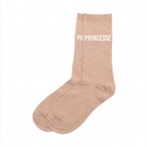 PAIRE DE CHAUSSETTES PAILLETTES PRINCESSE FEMME