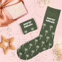 PAIRE DE CHAUSSETTES PAILLETTES SŒUR IDÉALE FEMME