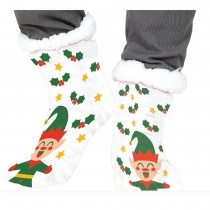PAIRE DE CHAUSSETTES THERMIQUES ELFE NOËL ADULTE