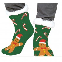 PAIRE DE CHAUSSETTES THERMIQUES PAIN ÉPICES ADULTE