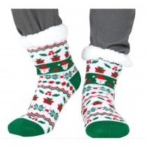 PAIRE DE CHAUSSETTES THERMIQUES PÈRE NOËL ADULTE