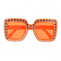 PAIRE DE LUNETTES BLING BLING ORANGE ADULTE