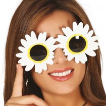 PAIRE DE LUNETTES FANTAISIE TOURNESOL ADULTE