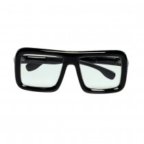 PAIRE DE LUNETTES FESTIVES ANNÉES 50 NOIR ADULTE