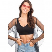 PAIRE DE LUNETTES FESTIVES C?\'UR FUMÉ ROSE ADULTE