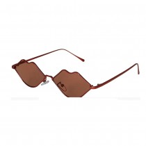 PAIRE DE LUNETTES FESTIVES MÉTAL LÈVRES ADULTE