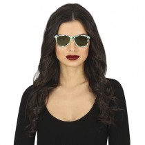 PAIRE DE LUNETTES FEUILLES MARIHUANA ADULTE