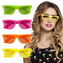 PAIRE DE LUNETTES PARTY DANCE FLUO ADULTE