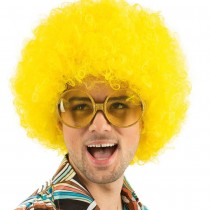 PAIRE DE LUNETTES RONDES OR PAILLETTÉ