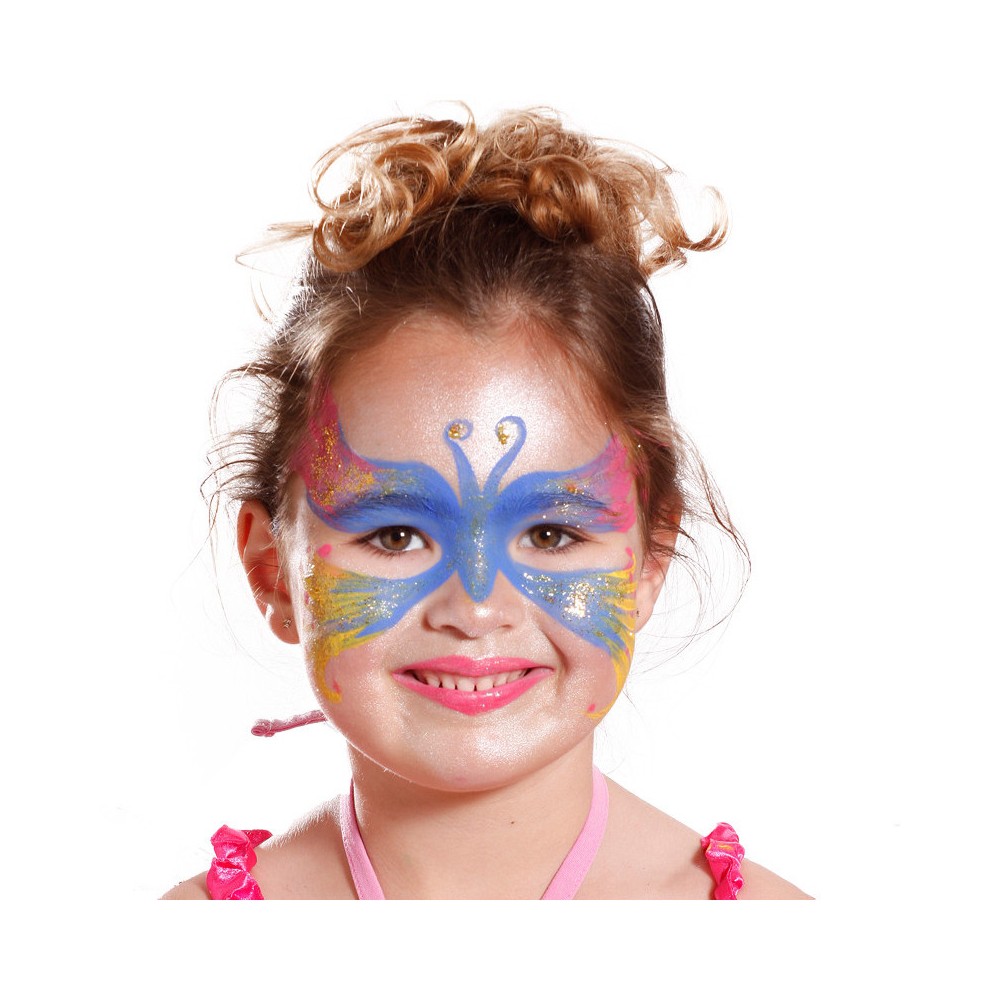 Palette de maquillage enfant 9 couleurs Grim'tout Carnaval
