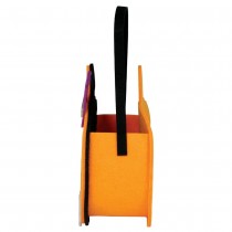 PANIER FEUTRE CITROUILLE TROP CHOU 16CM