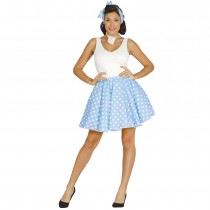 PANOPLIE DÉGUISEMENT PIN-UP BLEU FEMME