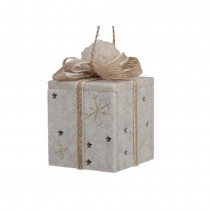 PAQUET CADEAU FEUTRINE SUSPENSION 6X6X9.5CM CRÈME