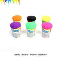 PÂTE SLIME FLUO 80 GRAMMES EN BARIL