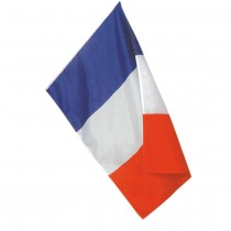 PAVILLON DRAPEAU TRICOLORE FRANCE 90X150CM