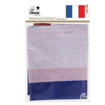 PAVILLON DRAPEAU TRICOLORE FRANCE 90X150CM