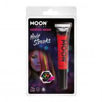 PEINTURE MÈCHES CHEVEUX ROUGE FLUO UV