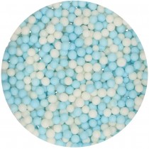 PERLES SUCRE BLEU BLANC 60G