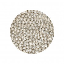 PERLES TENDRE ARGENT MÉTALISÉE 55G