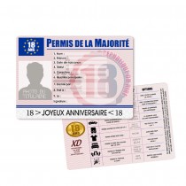 PERMIS HUMORISTIQUE SPÉCIAL 18 ANS