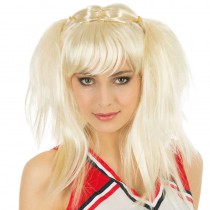 PERRUQUE CHEERLEADER BLOND