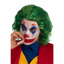 PERRUQUE CLOWN FOU ADULTE VERTE