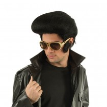 PERRUQUE ELVIS ROI ROCK AND ROLL HOMME