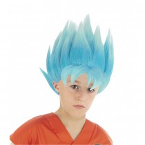 PERRUQUE GOKU SUPER SAYAN BLEUE