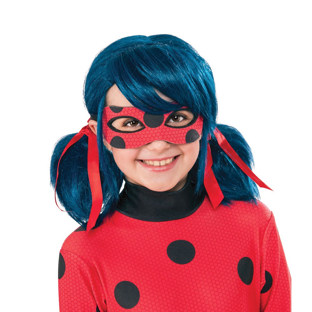 PERRUQUE LADYBUG MIRACULOUS ENFANT