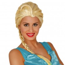 PERRUQUE TRESSE AFRICAINE BLOND ELSA NEIGE FEMME