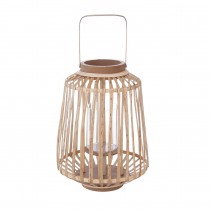 PETITE LANTERNE RATTAN NATUREL D25XH35CM