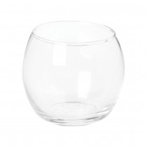 PHOTOPHORE VERRE BOULE 7CM TRANSPARENT