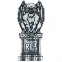 PIERRE TOMBALE GARGOUILLE DÉCO POLYSTYRÈNE 90X40CM