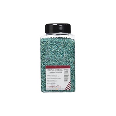 PIERRES DÉCORATIVES 2-4MM 1.25KG BLEU TURQUOISE