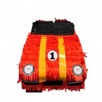 PIÑATA À CASSER SUPERCAR 41X24X16CM ROUGE