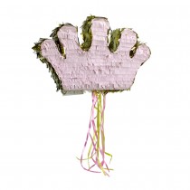 PIÑATA À TIRER COURONNE DE PRINCESSE 49X10X30.5CM