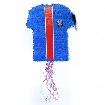 PIÑATA À TIRER MAILLOT FOOTBALL PSG 60CM BLEU